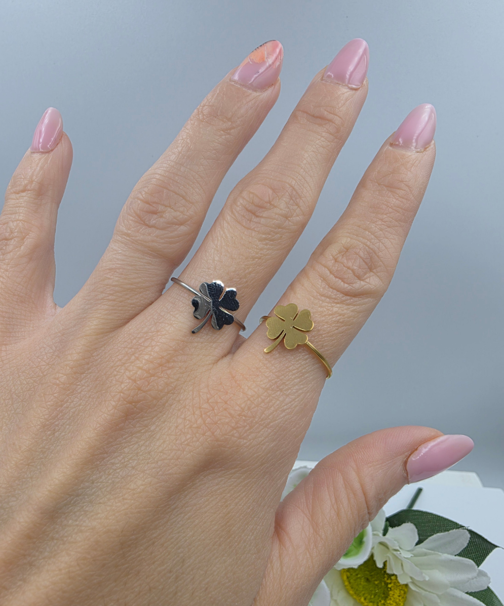 Anello Quadrifoglio