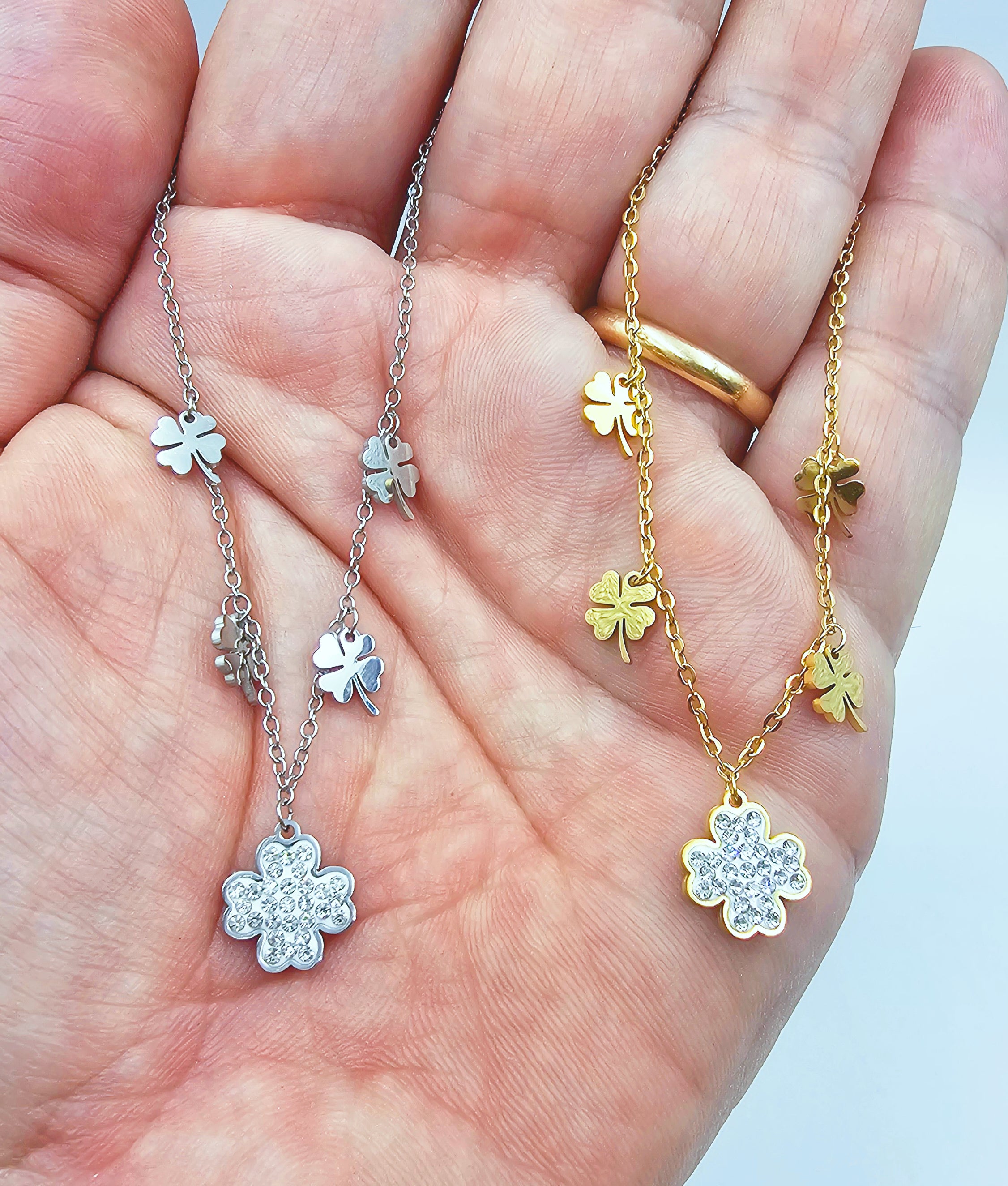 Collana con Quadrifoglio