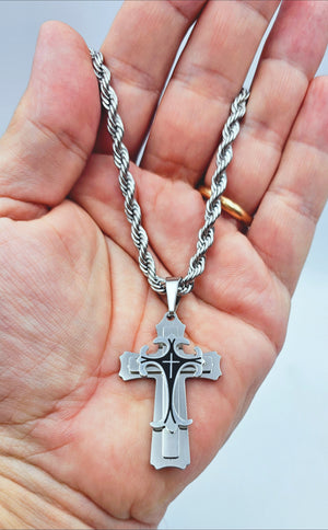 Collana Uomo con Croce