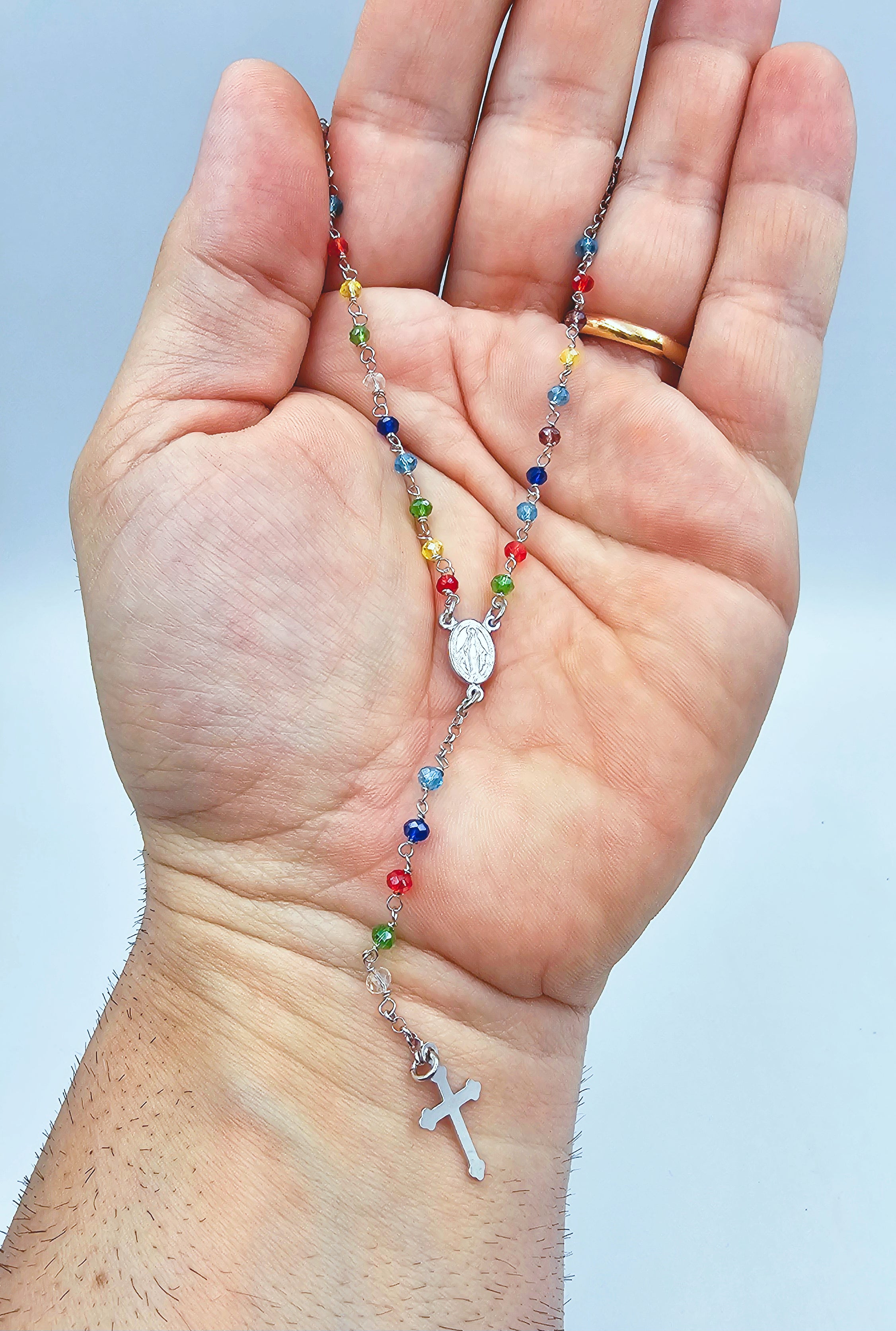 Rosario Argento 925 con pietre