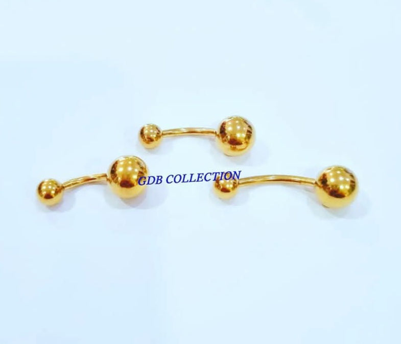 Piercing per Ombelico dorato