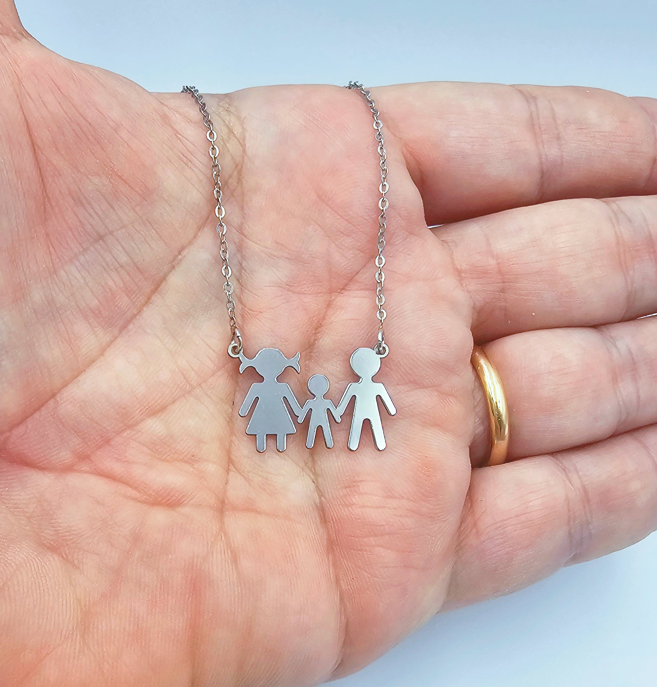 Collana Family in Argento 925