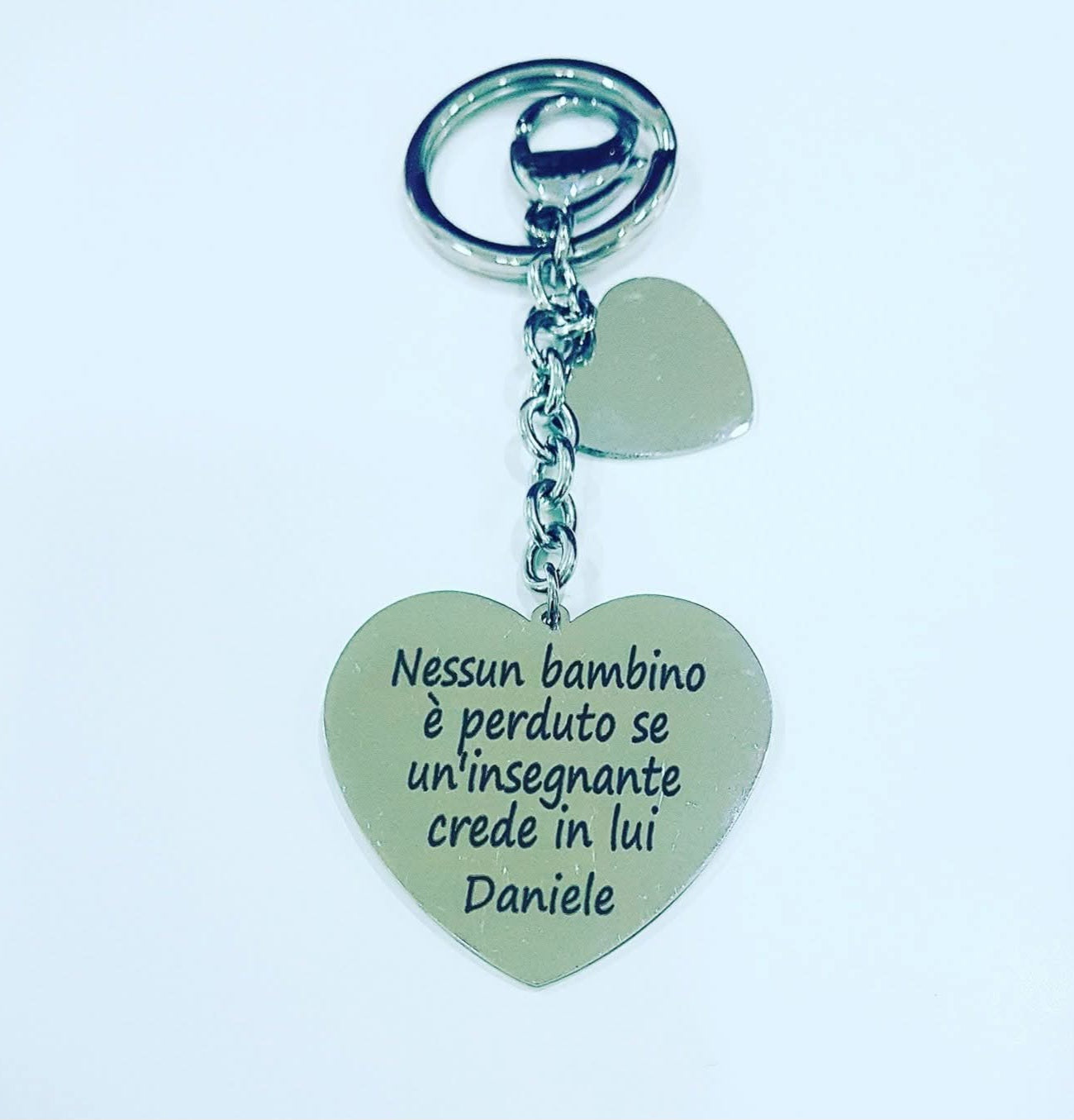 Portachiavi personalizzato per Maestra