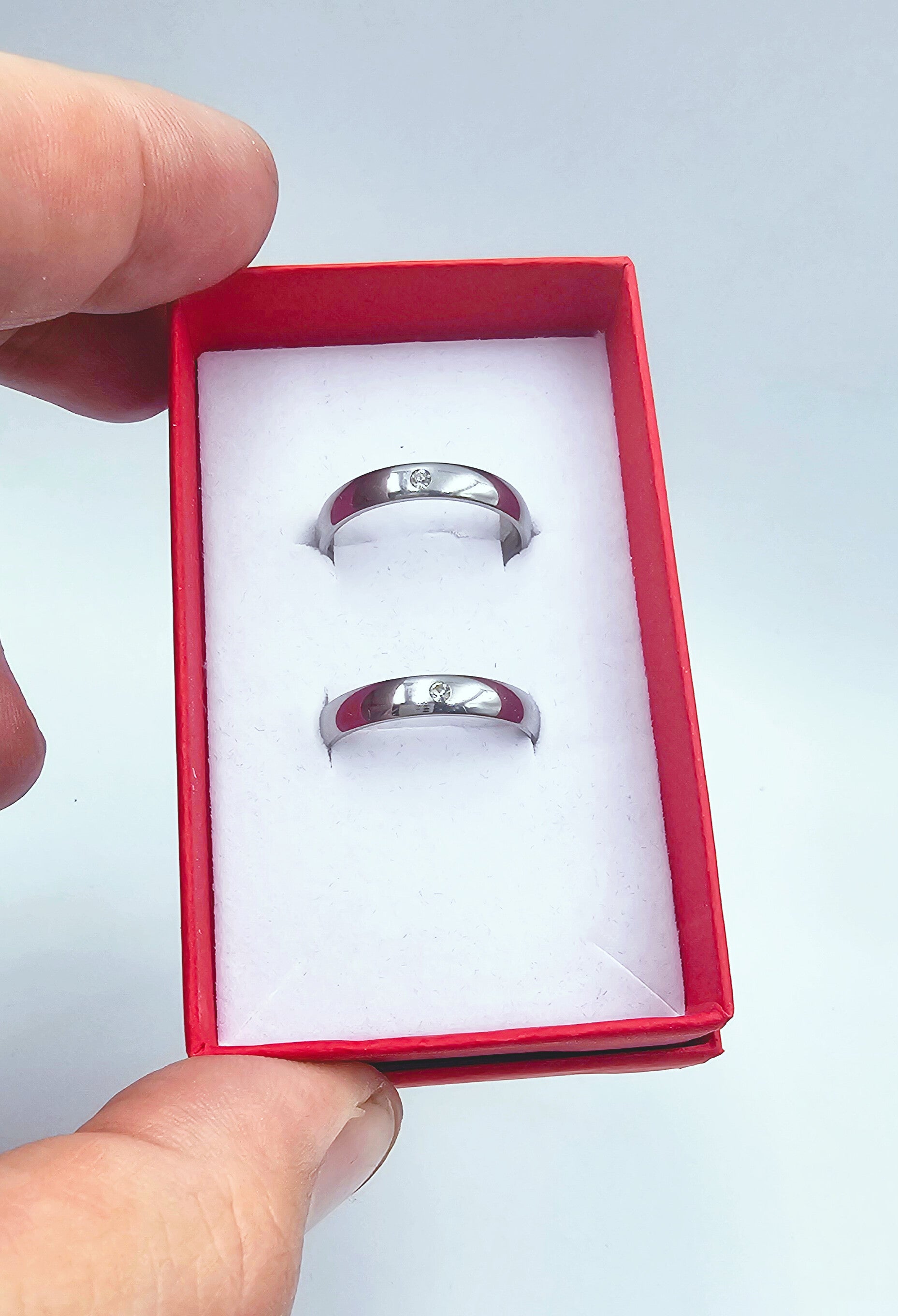Fede 4 mm con strass