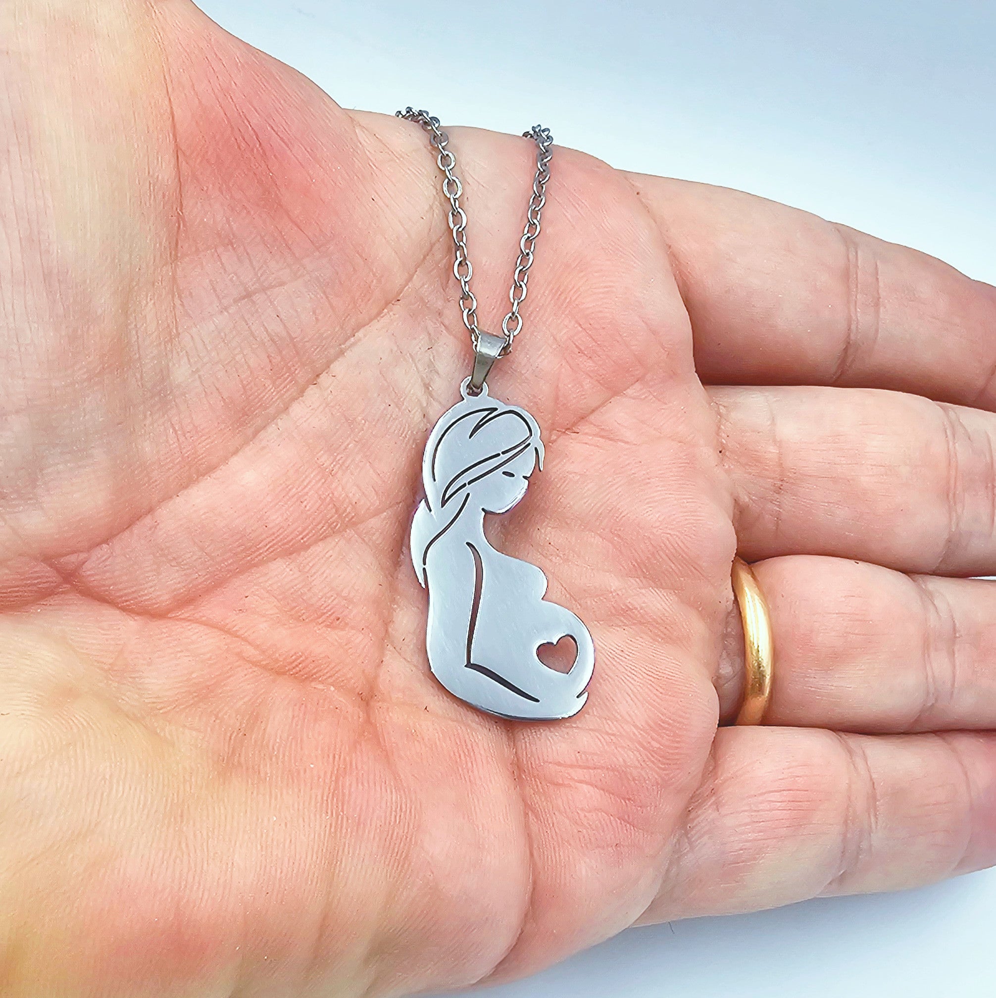 Collana beo Mamma con Pancione