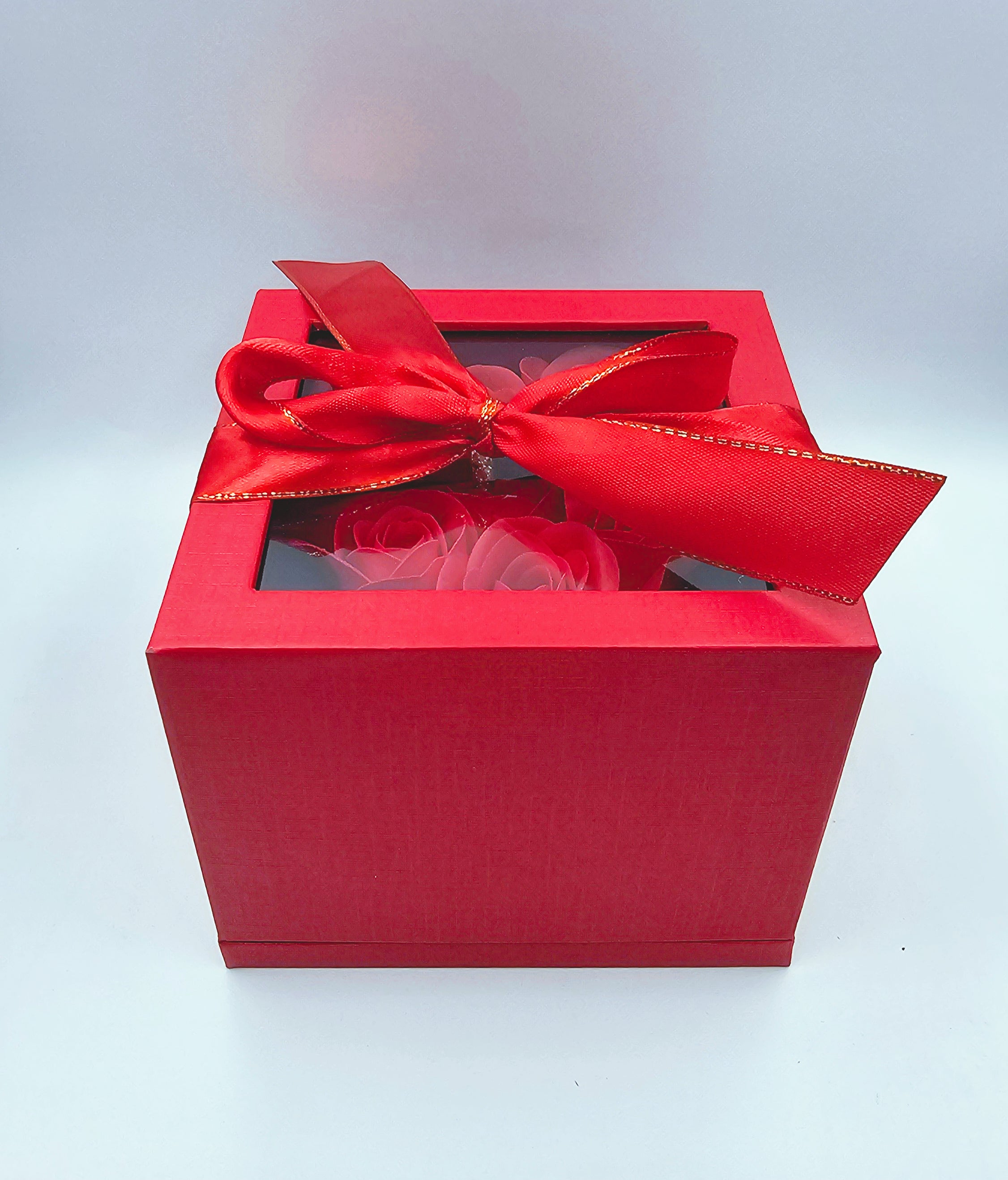 Box regalo con Rose rosse