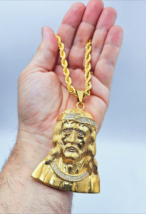 Collana con Volto di Gesù