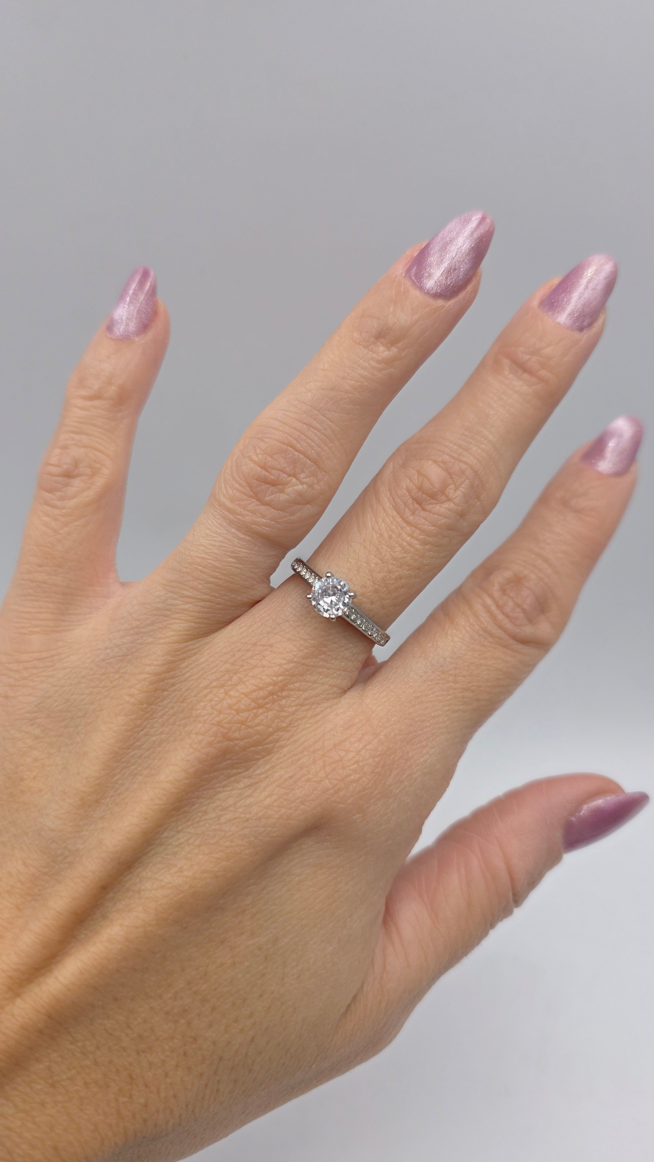 Anello Solitario Fidanzamento