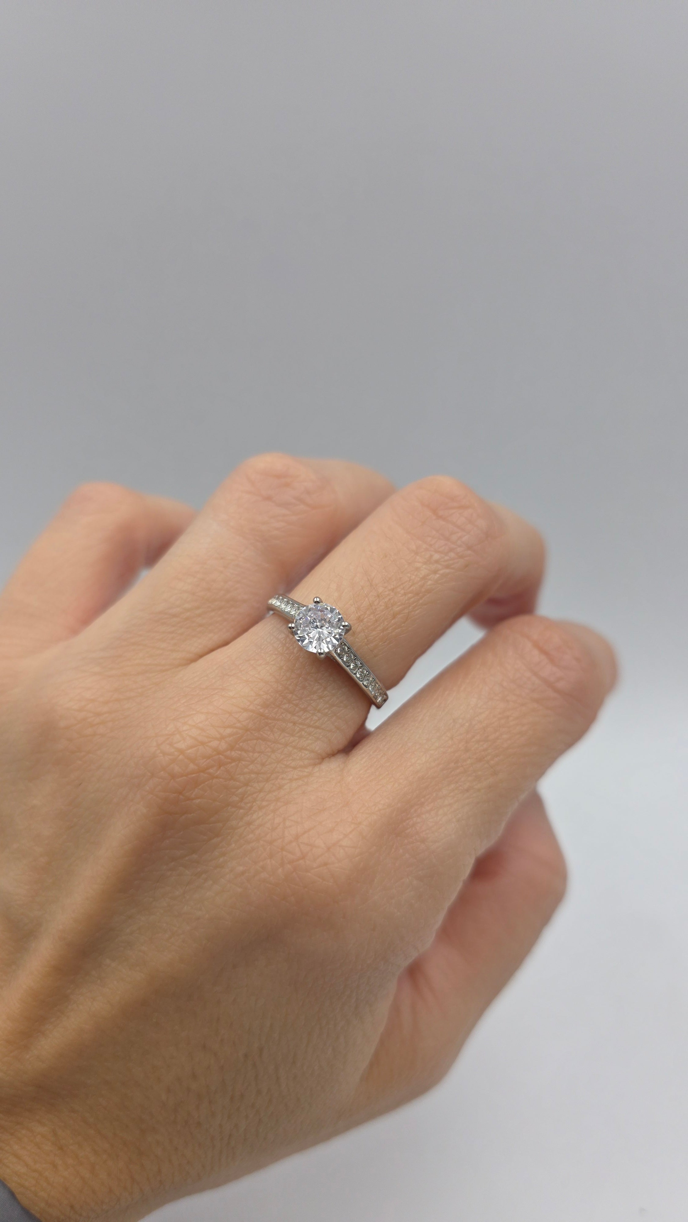 Anello Solitario Fidanzamento