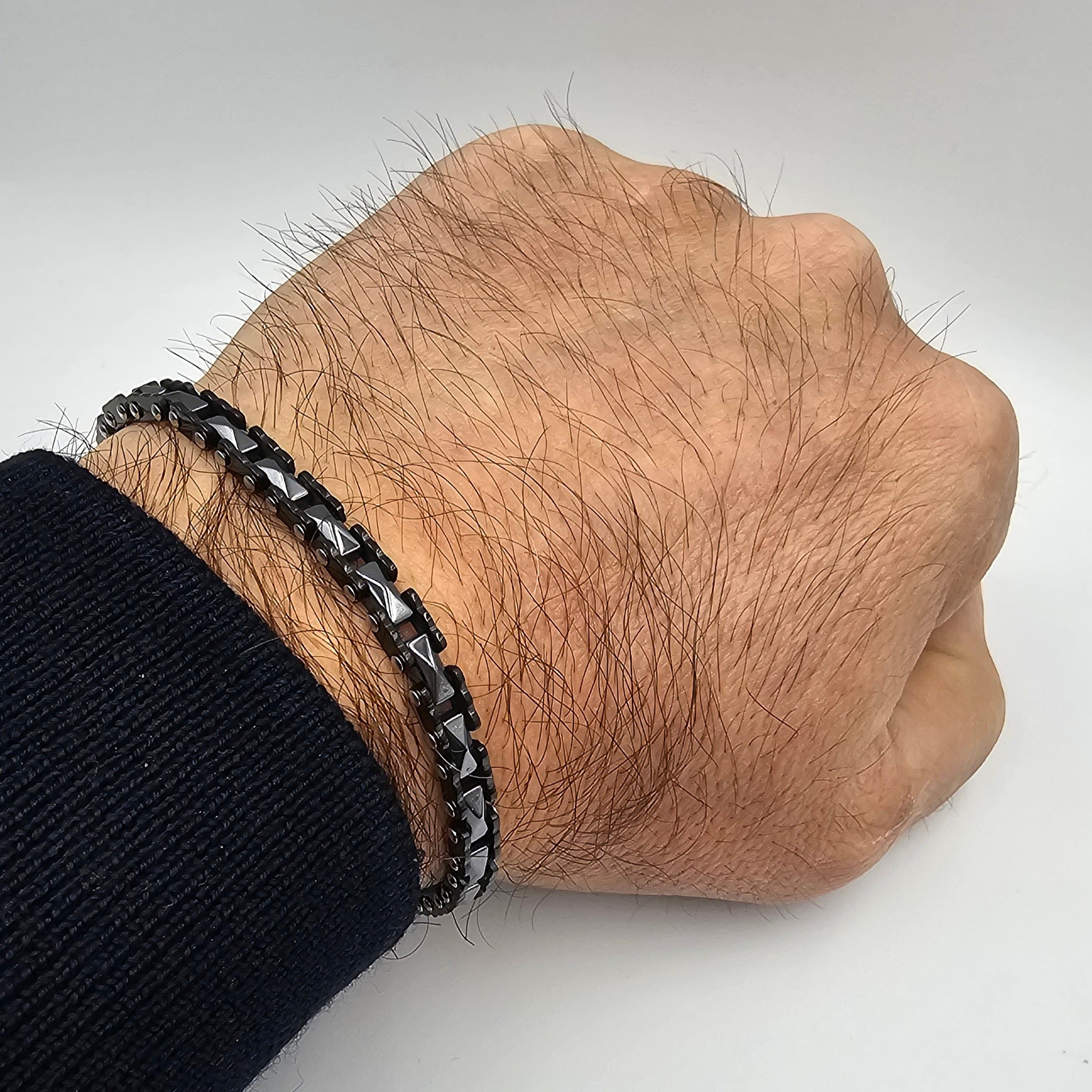 Bracciale Ceramica e Acciaio