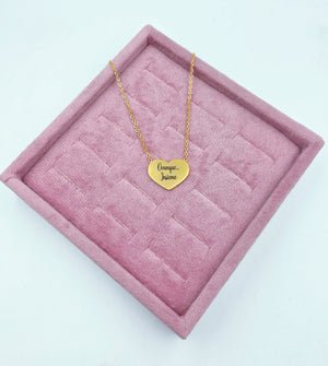 Collana a cuore personalizzata