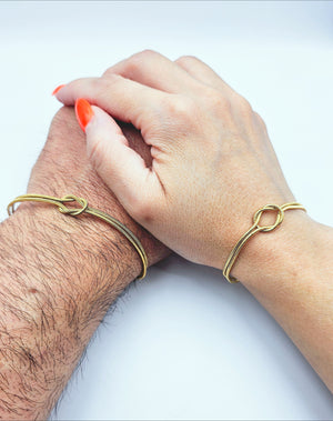 Coppia di Bracciali con Nodo doppio