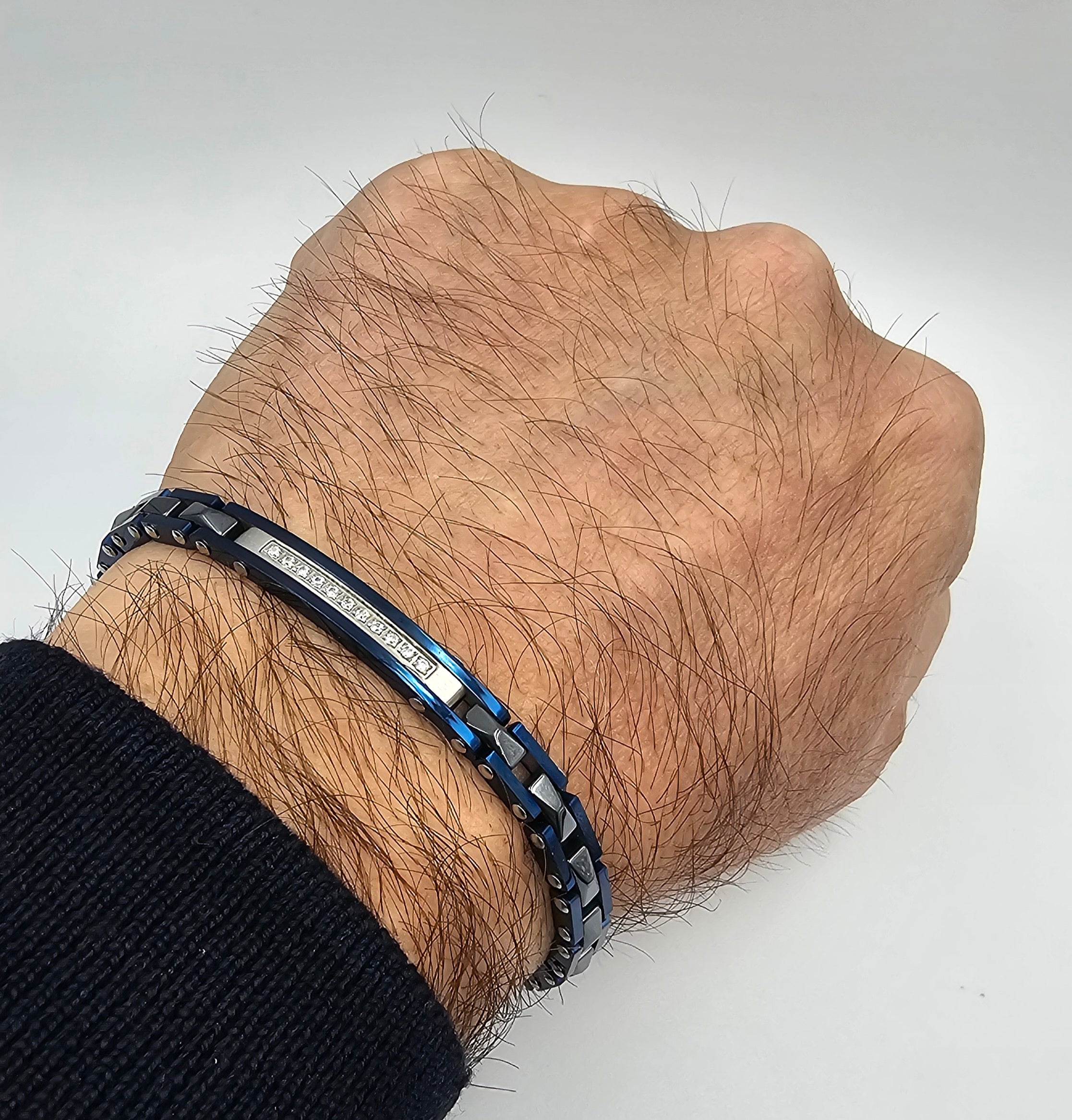 Bracciale Ceramica e Acciaio