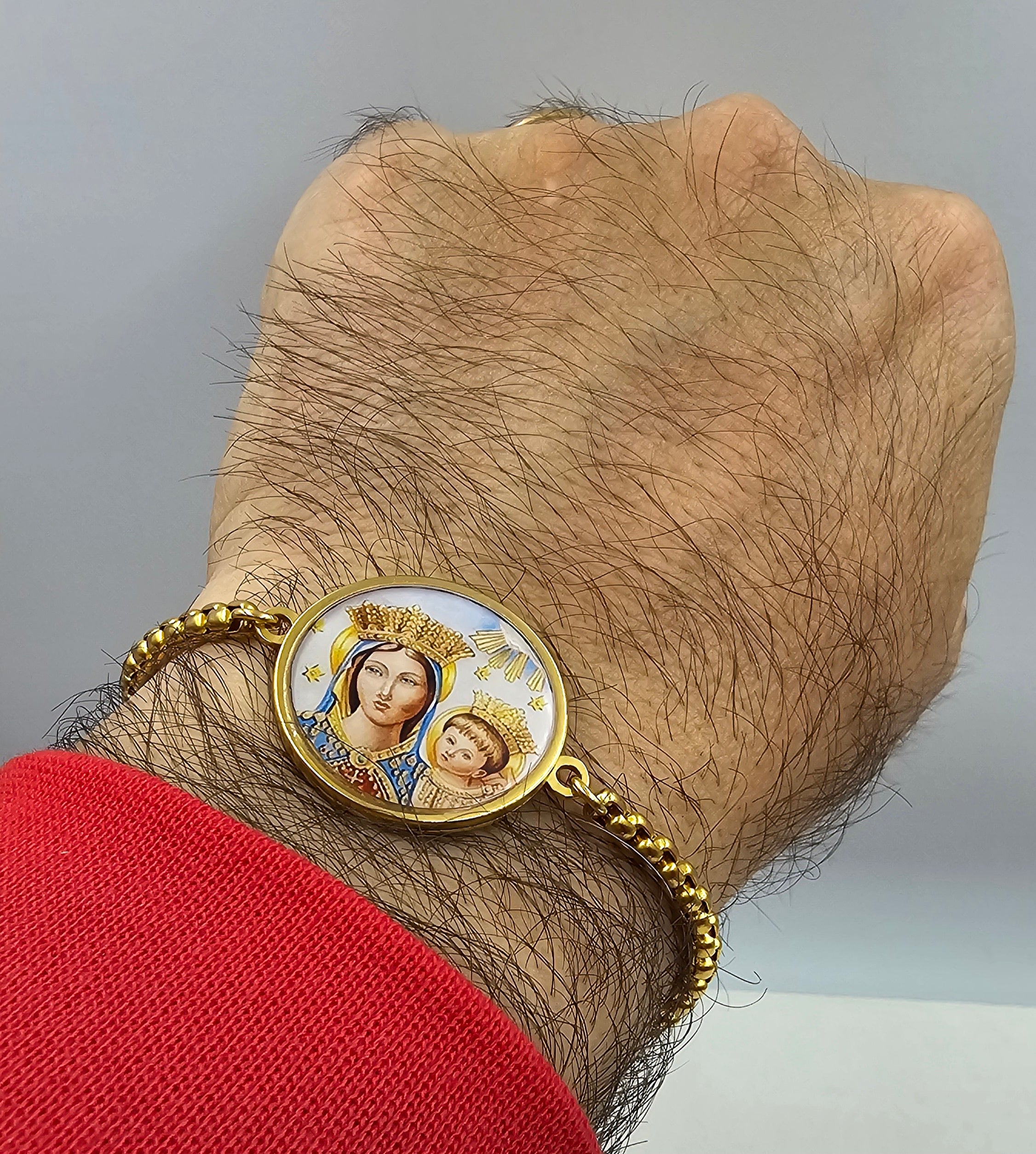 Bracciale con Madonna dell'Arco