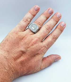 Anello Uomo con Corona