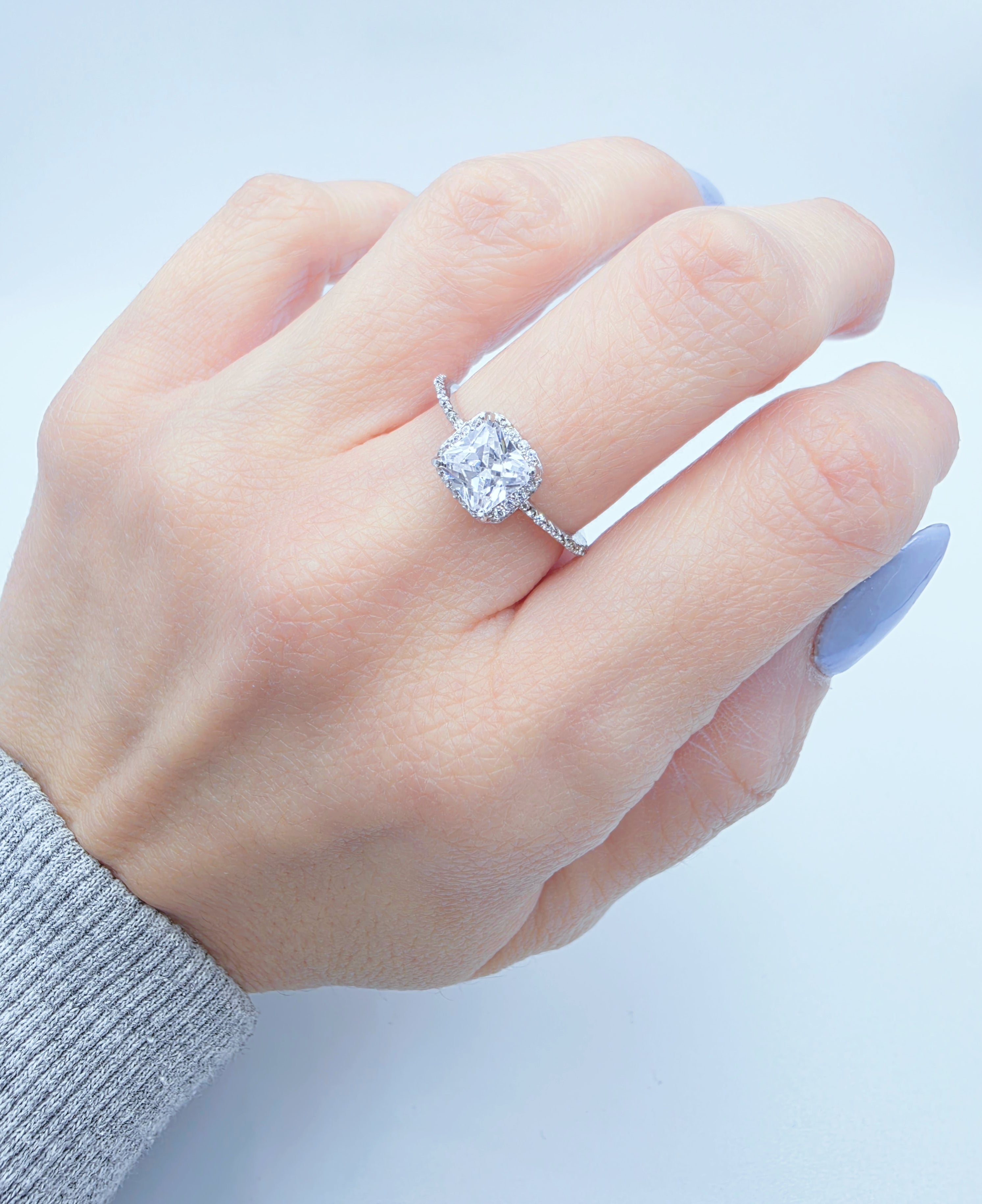 Anello Solitario misura 14