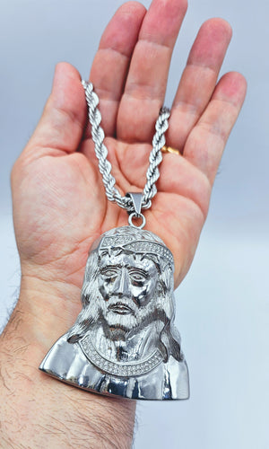 Collana con Volto di Gesù