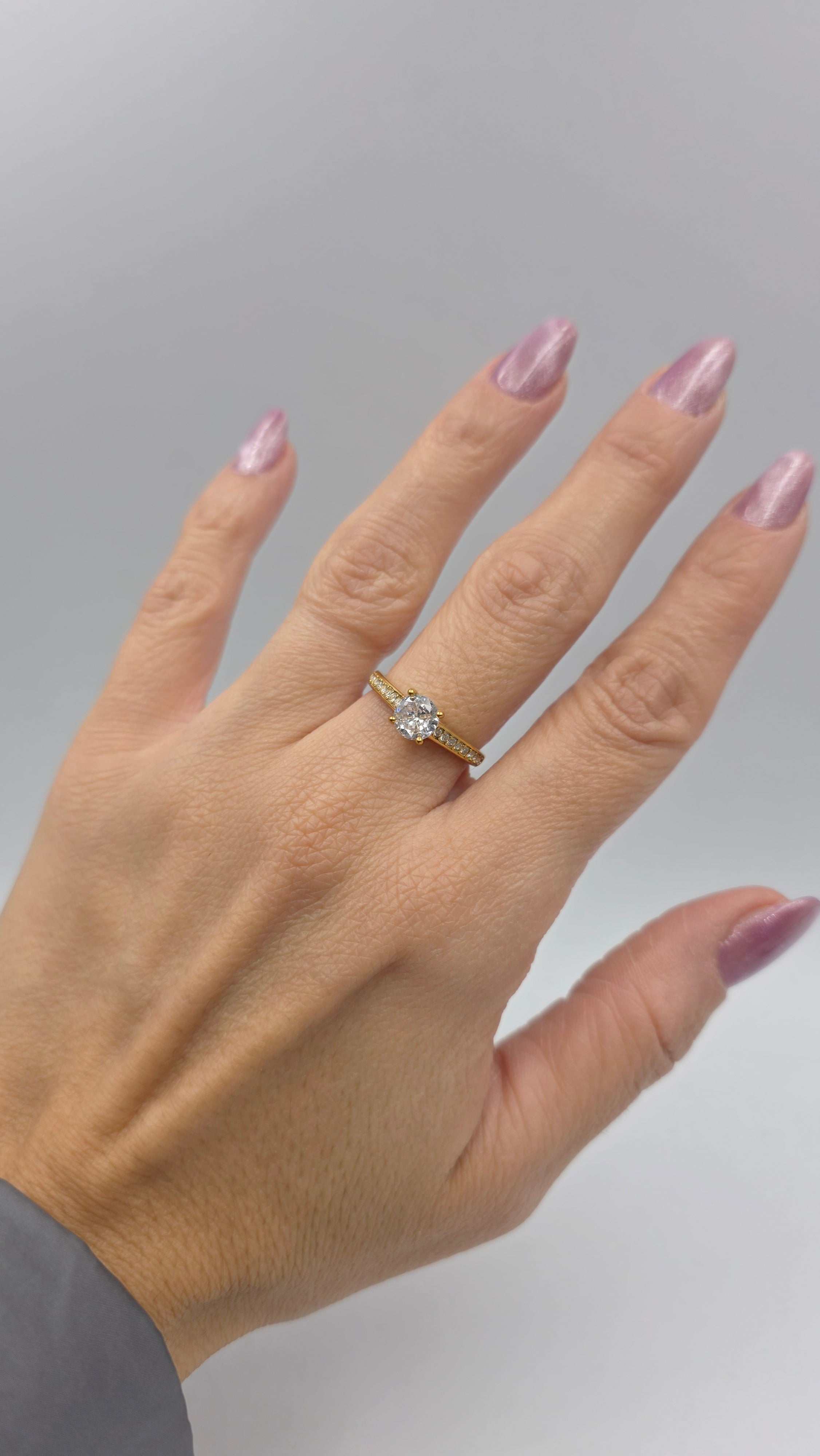 Anello Solitario Fidanzamento