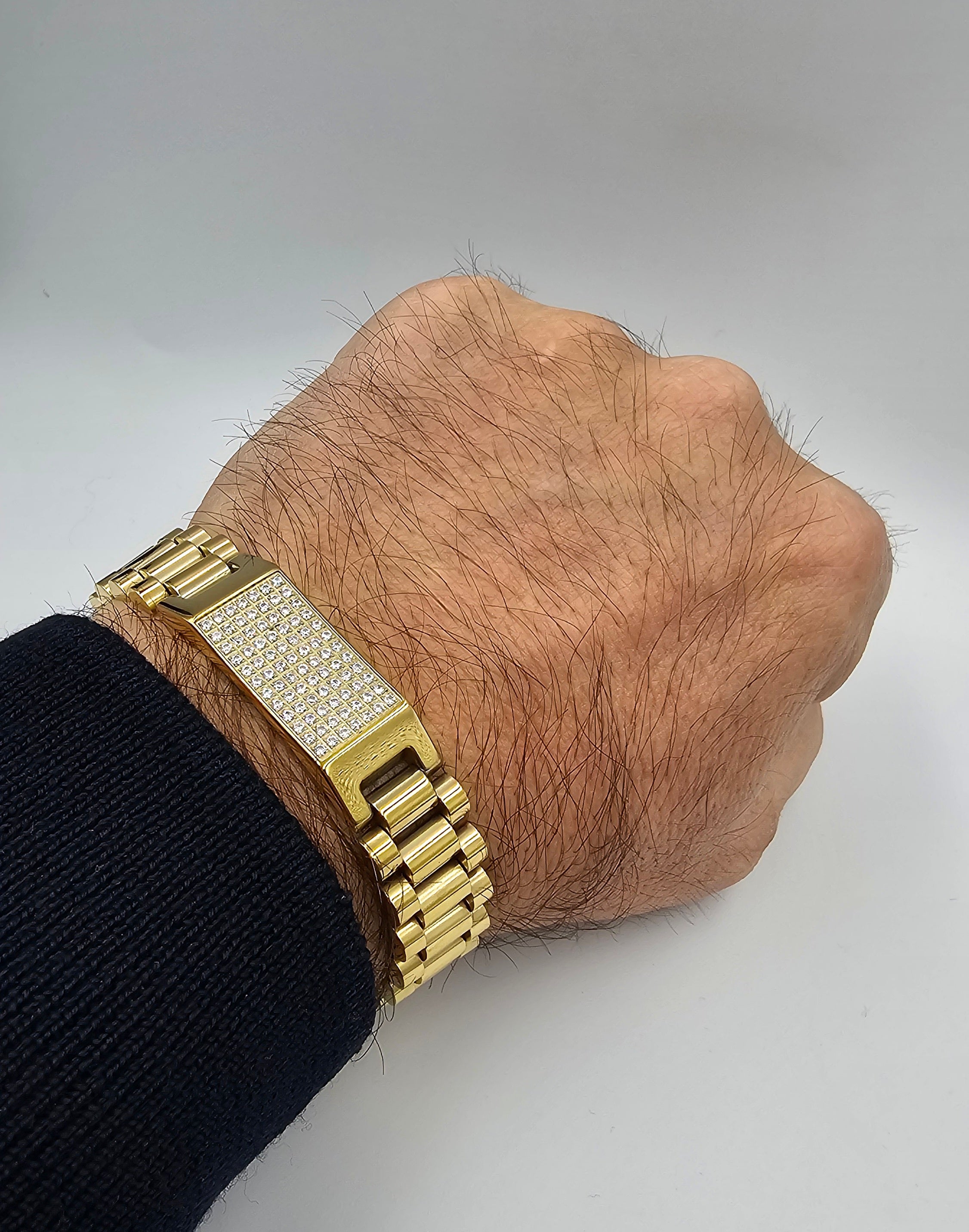 Bracciale con Zirconi bianchi