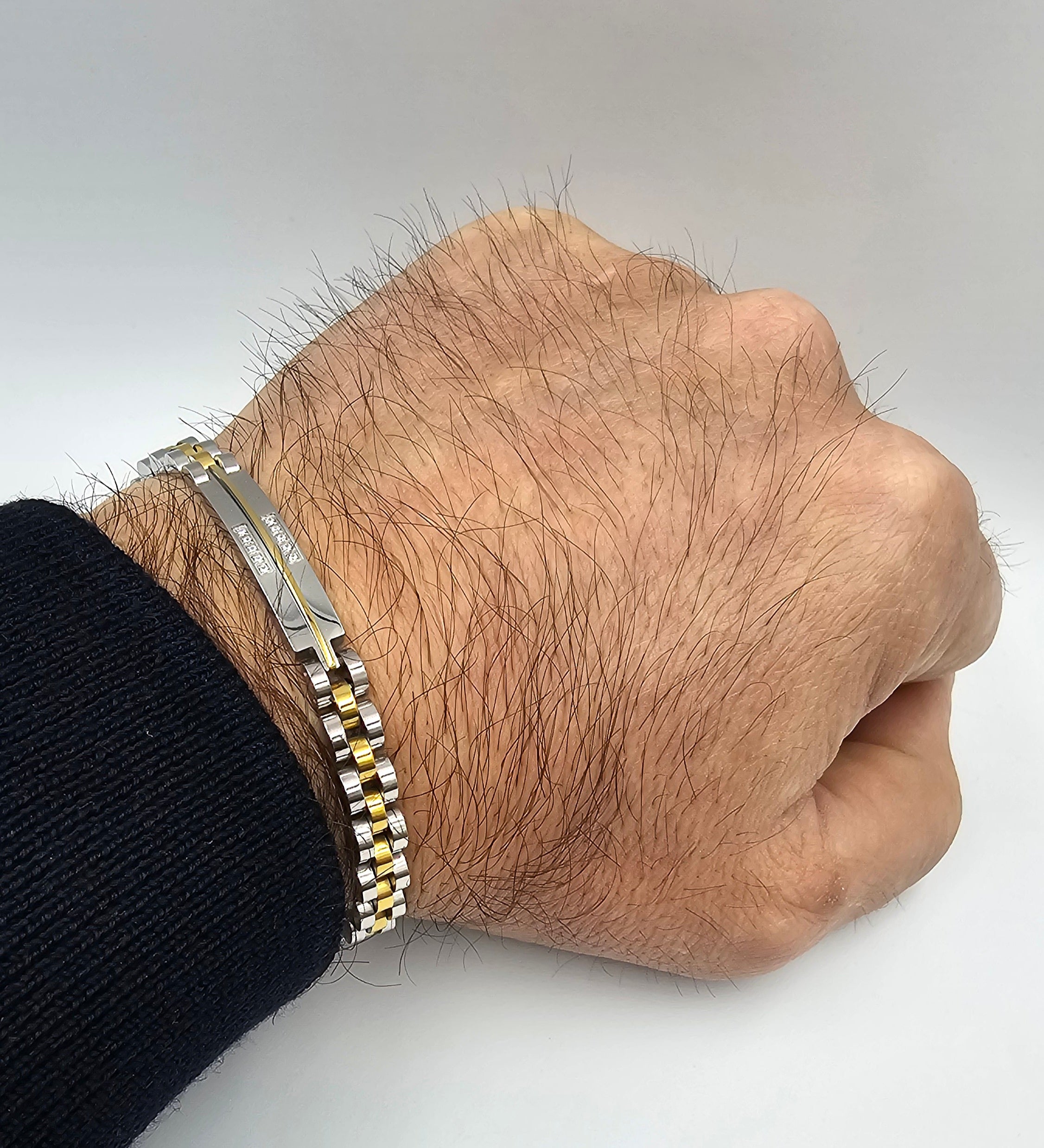 Bracciale in Acciaio inossidabile antiallergico