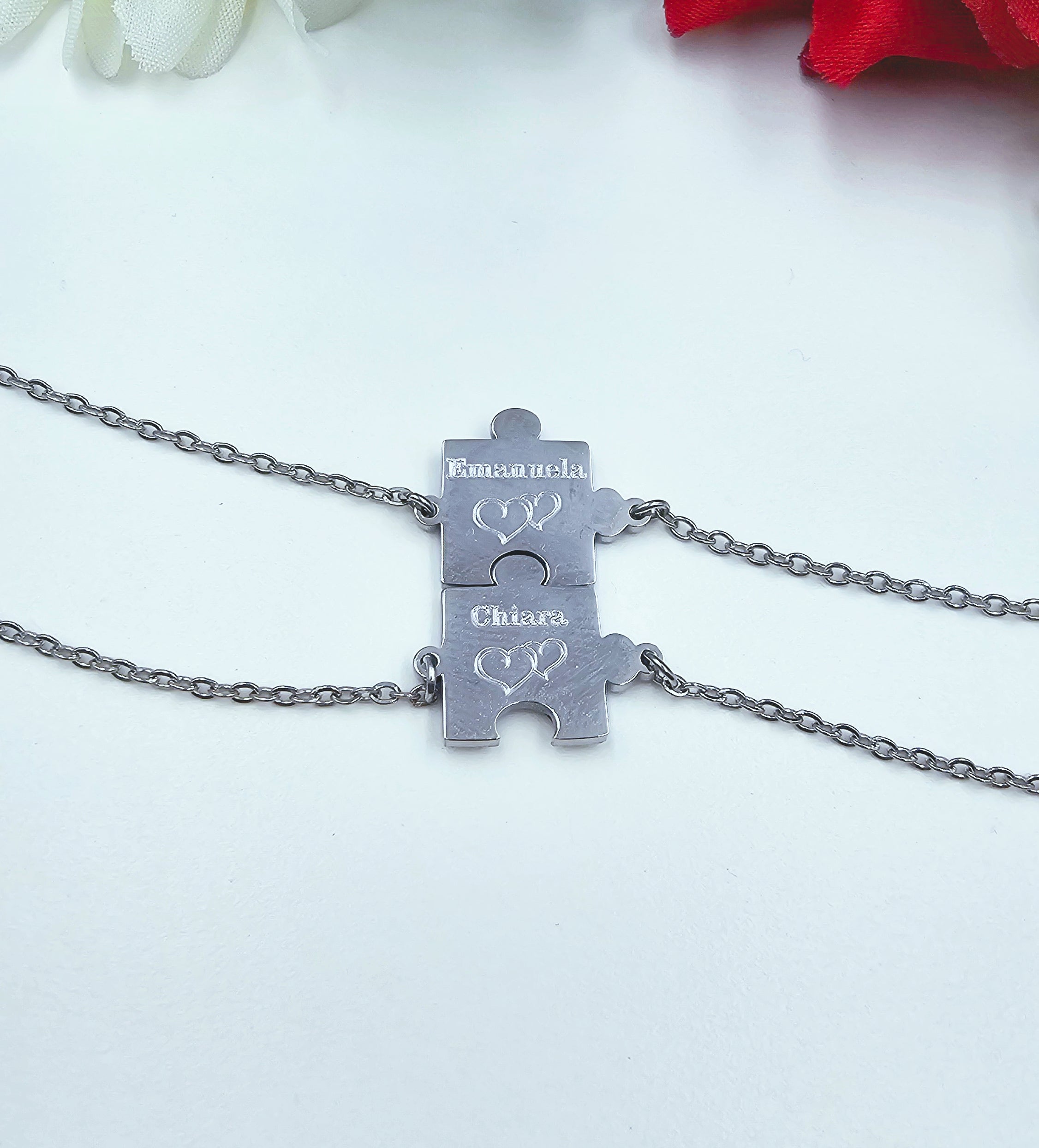 Coppia di Bracciali Puzzle