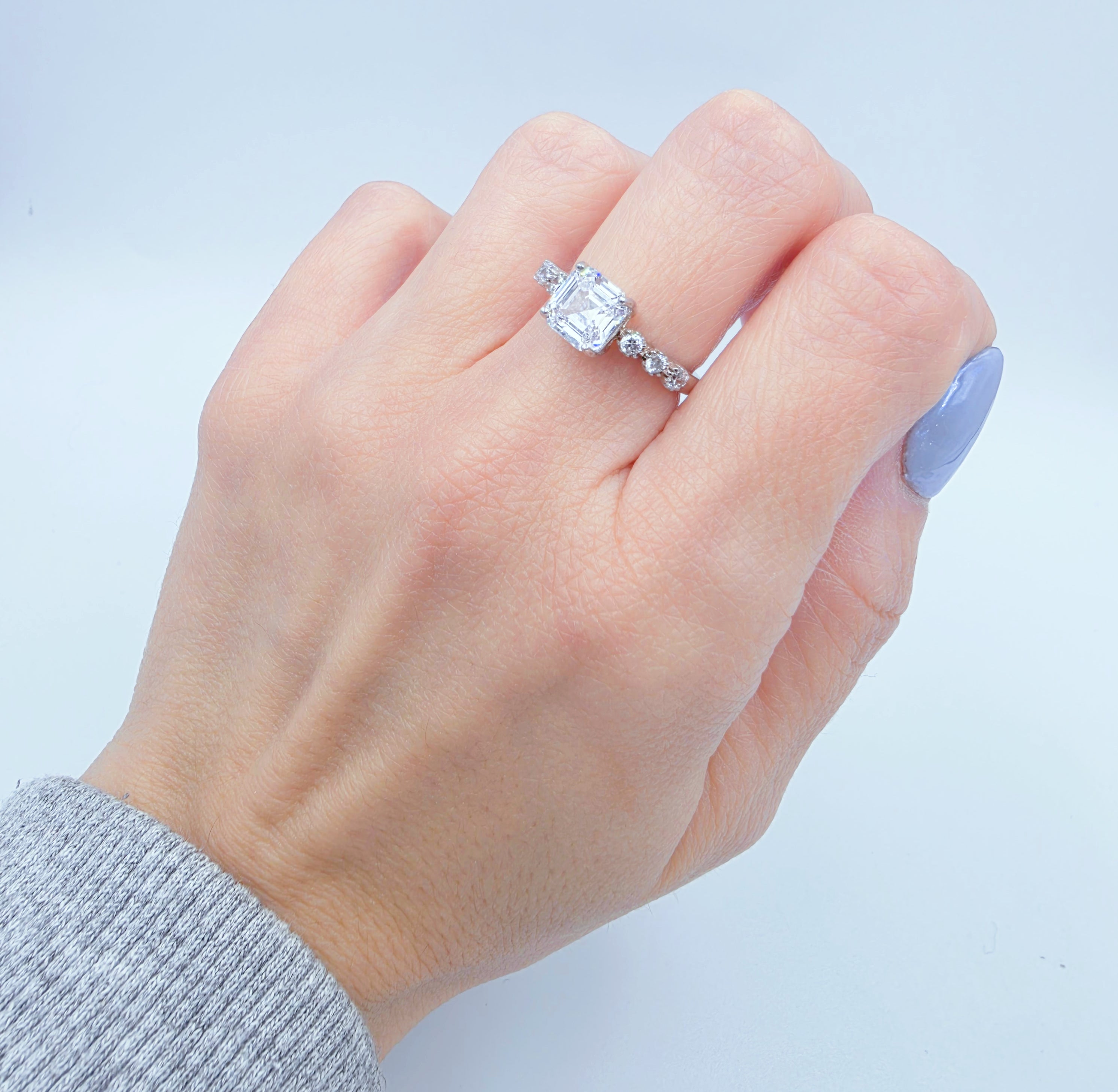 Anello Solitario misura 12
