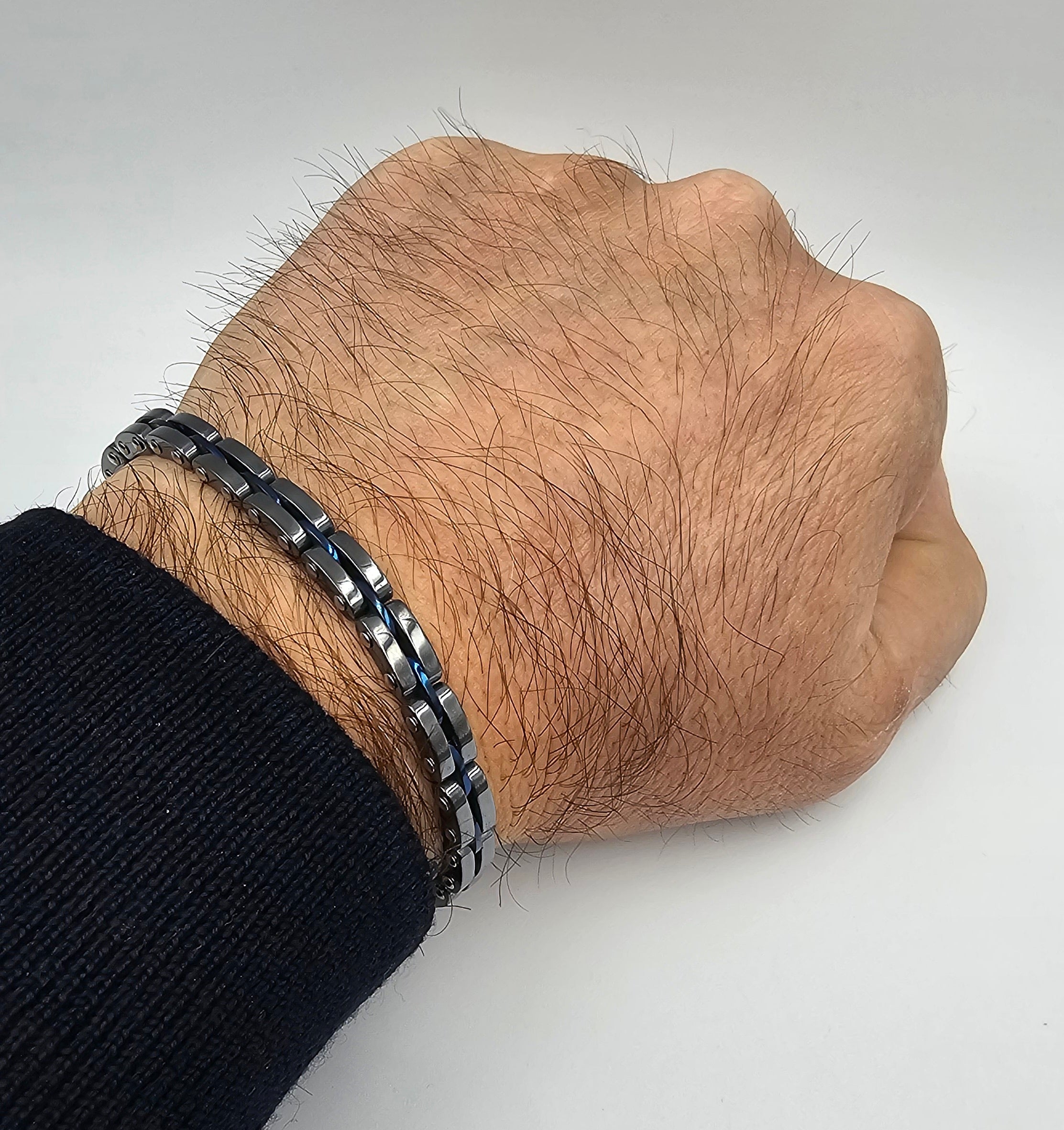 Bracciale Ceramica e Acciaio