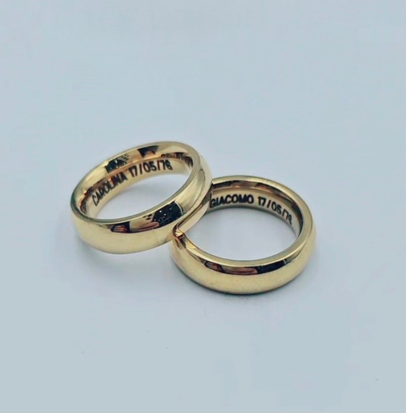 Fedi acciaio inossidabile