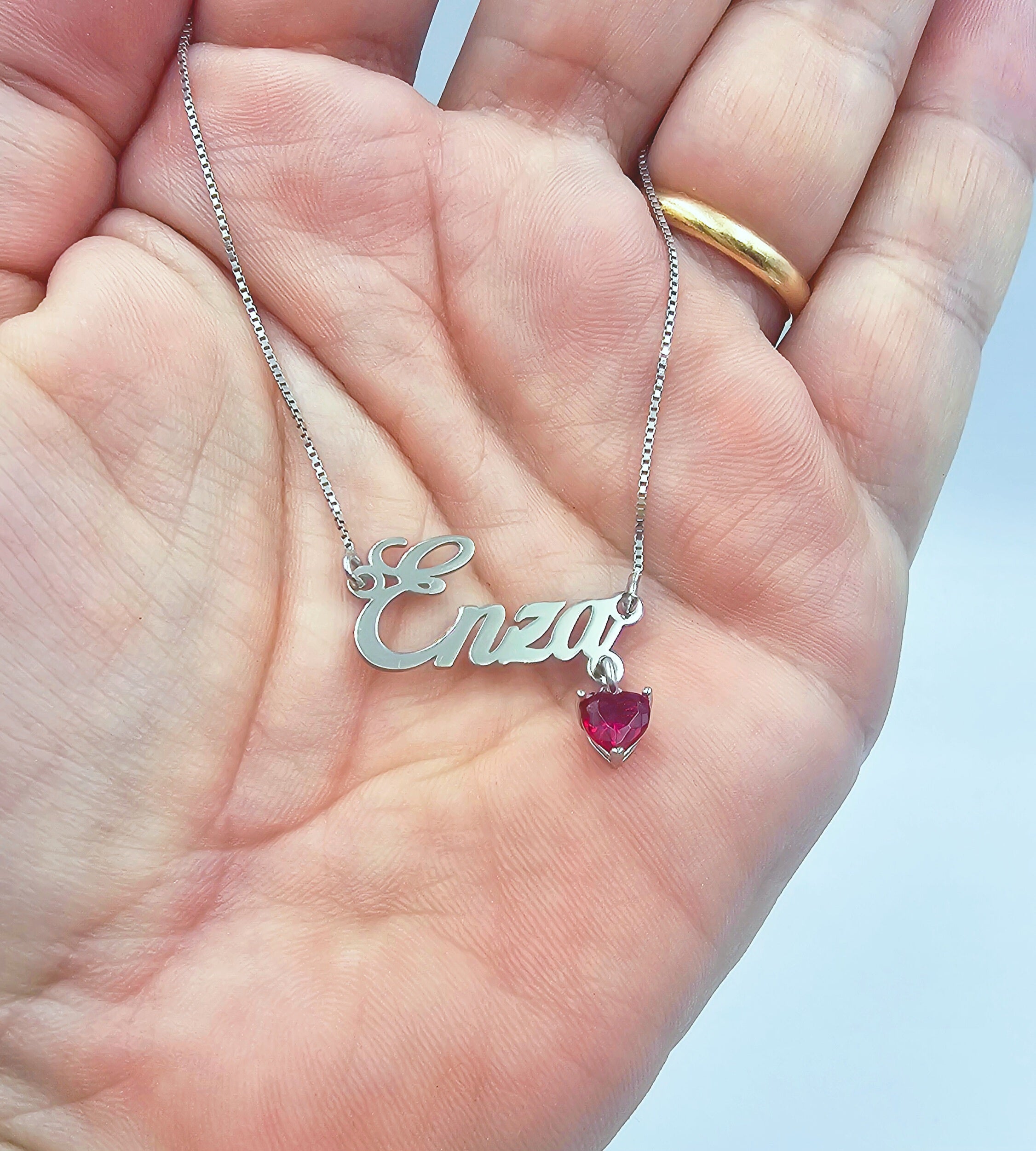 Collana con Nome Argento 925