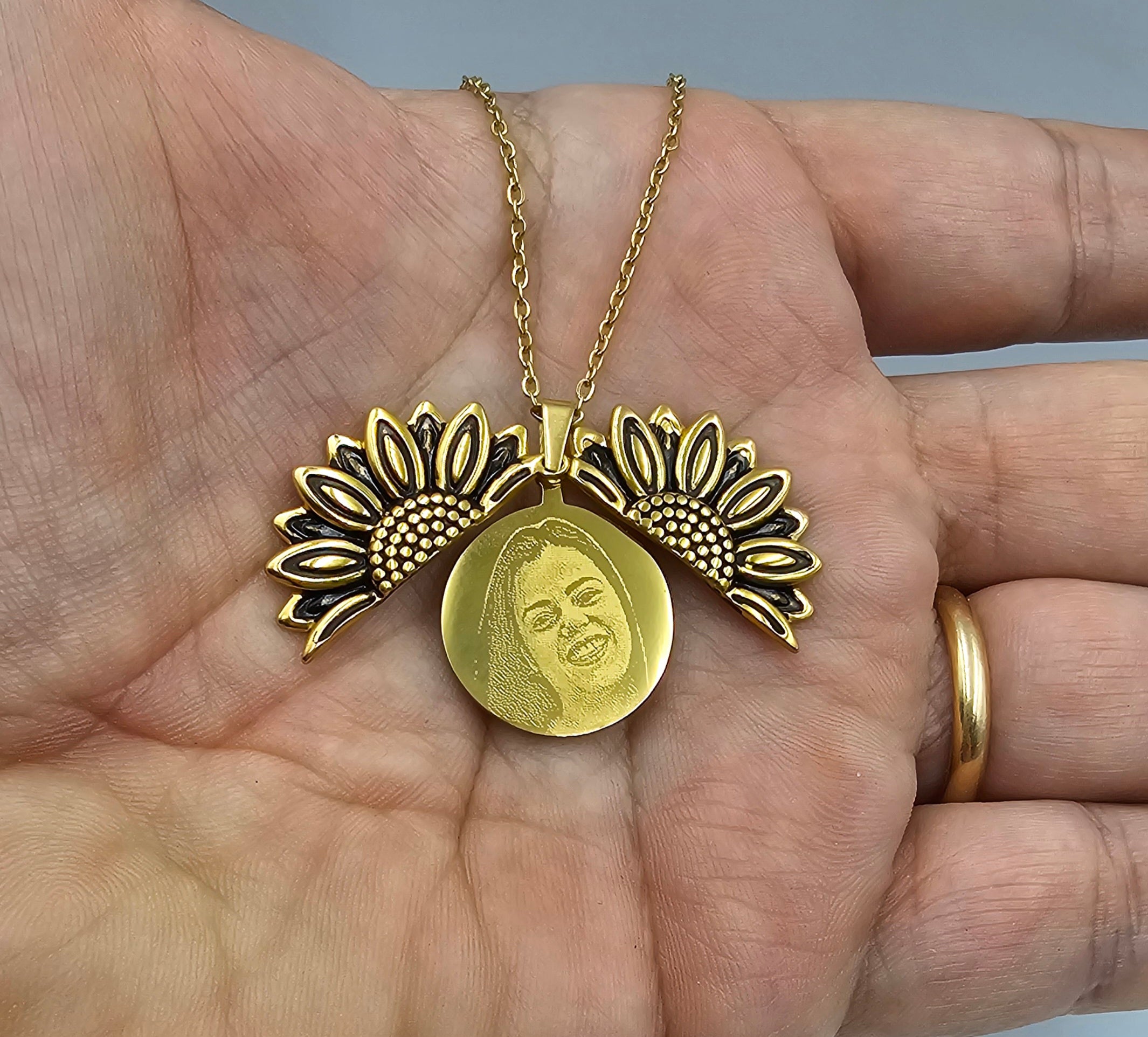 Collana con Girasole