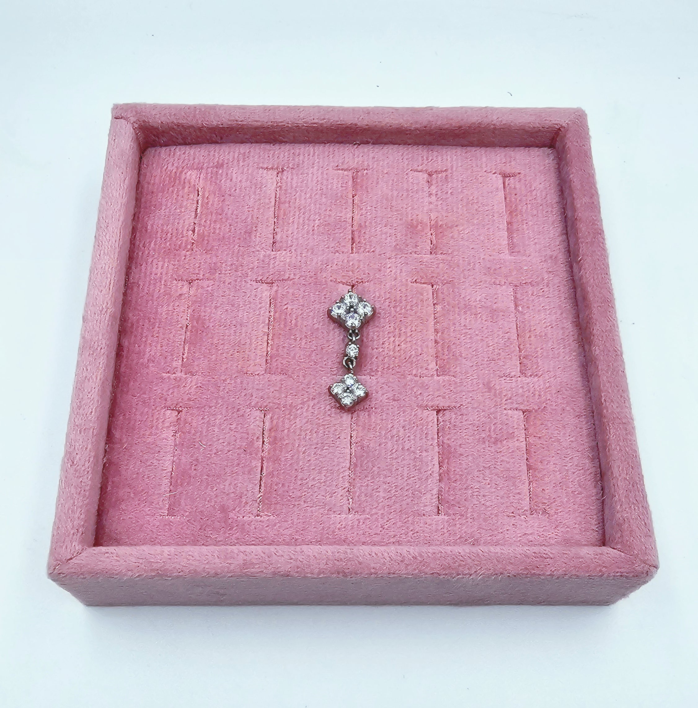 Piercing per Ombelico Strass pendenti