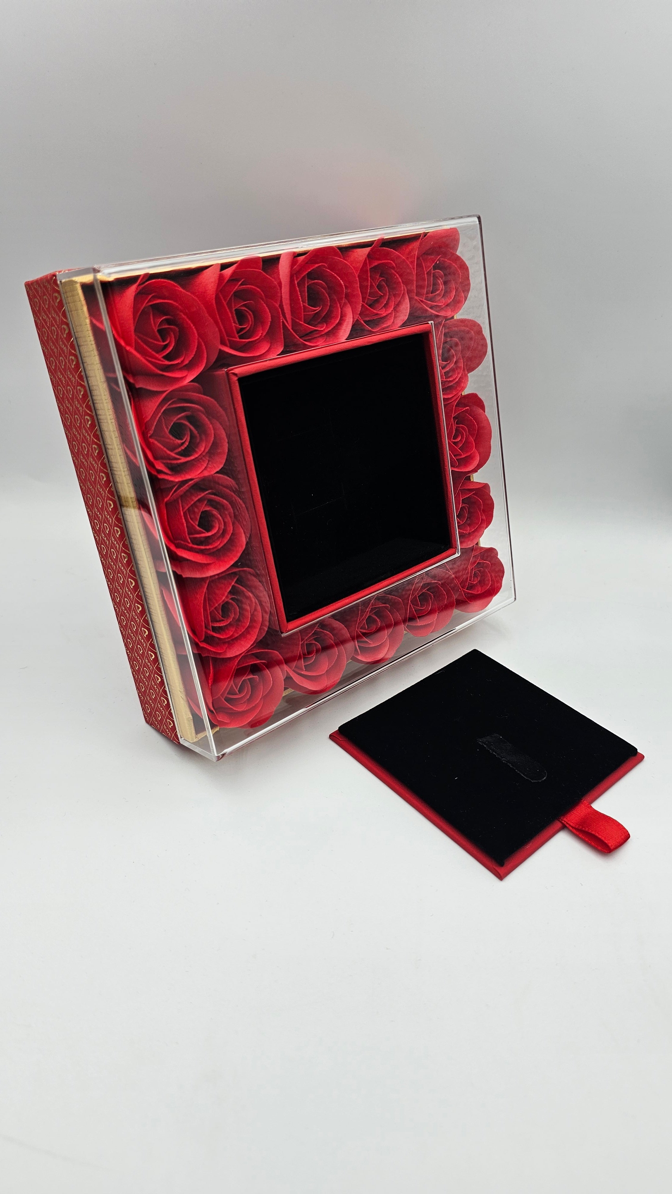 Box con Rose rosse