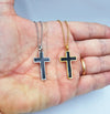 Collana con Croce smaltata