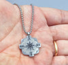 Collana con Rosa dei venti