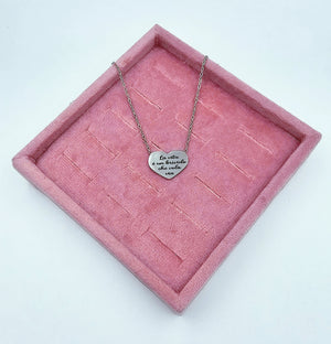 Collana a cuore personalizzata