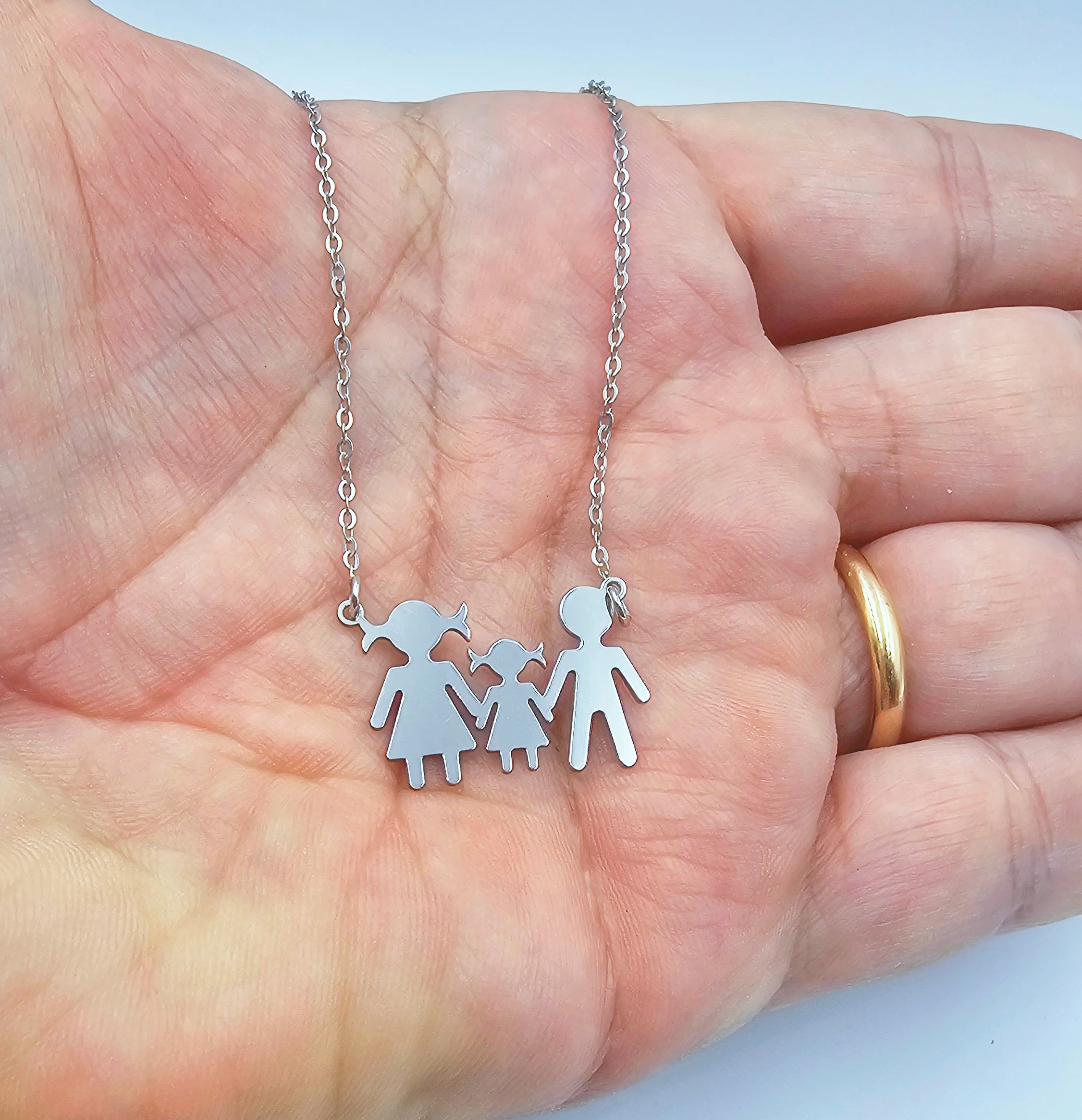 Collana Family in Argento 925