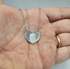 Collana con Foto incisa Cuore