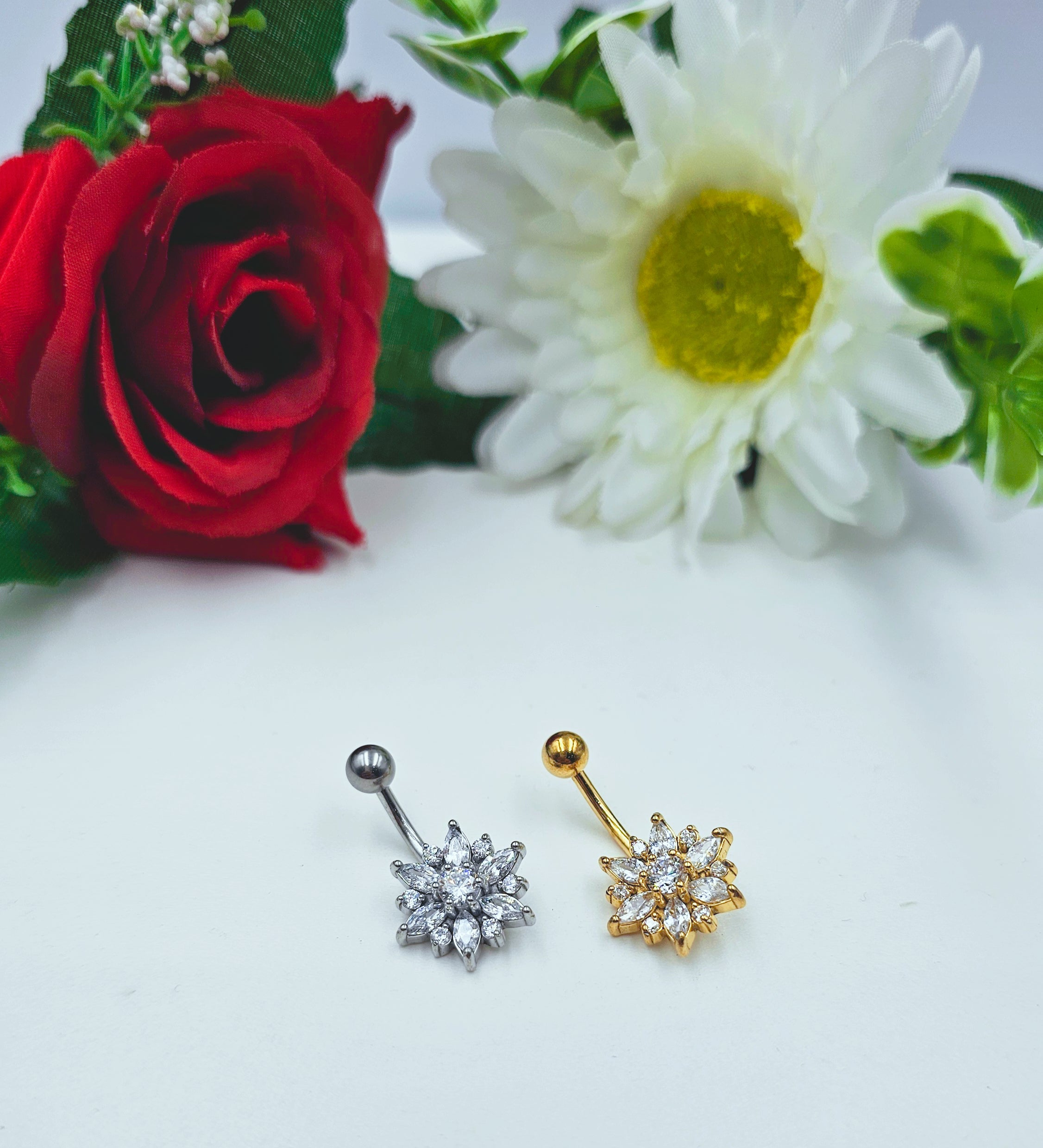 Piercing per Ombelico Fiore