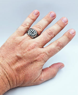 Anello Uomo con Croce
