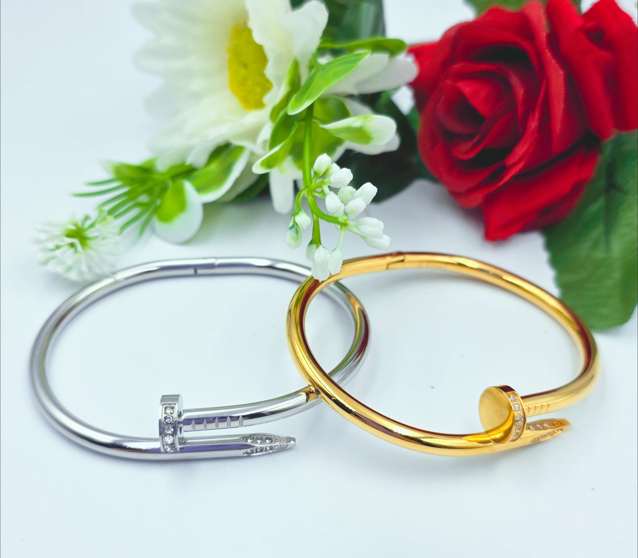 Bracciale Donna con Chiodo con strass