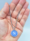 Collana con logo Napoli tondo