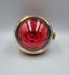Box con Rosa rossa girevole