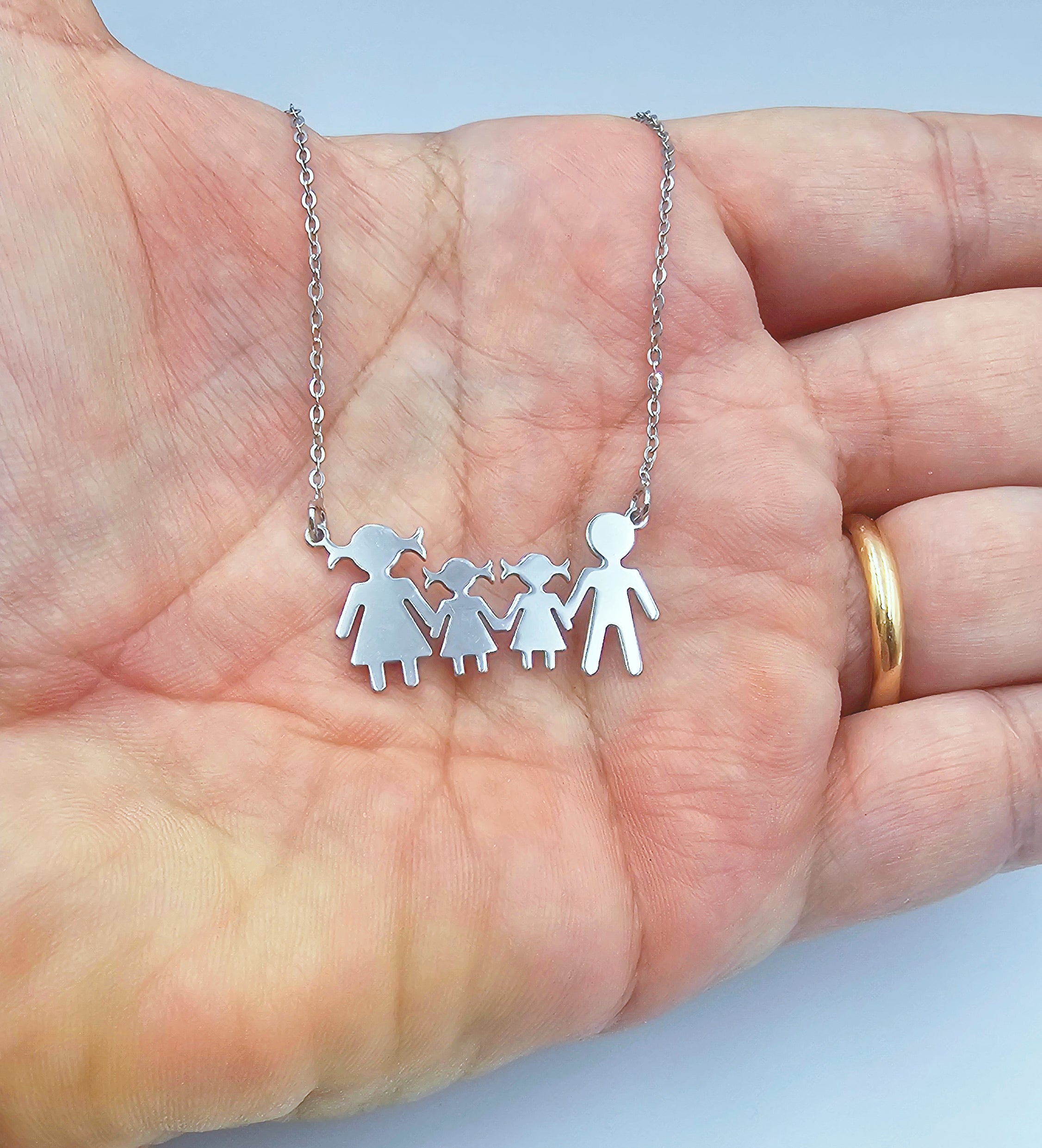 Collana Family in Argento 925
