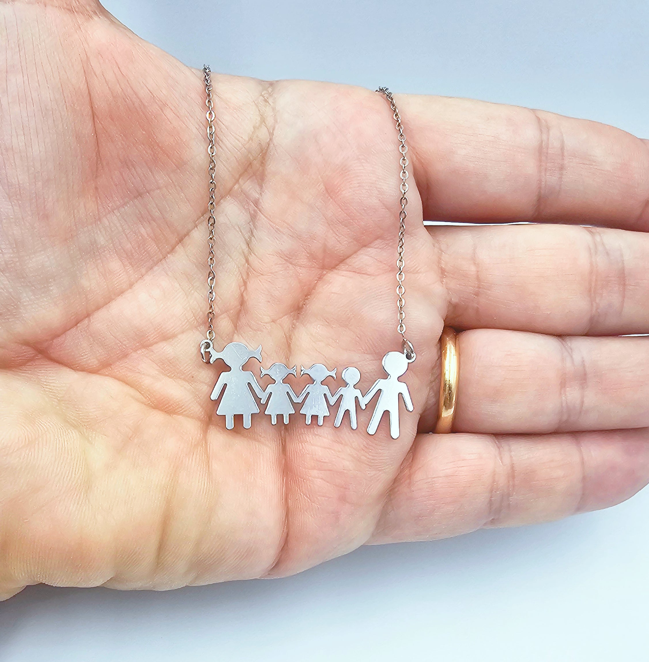 Collana Family in Argento 925