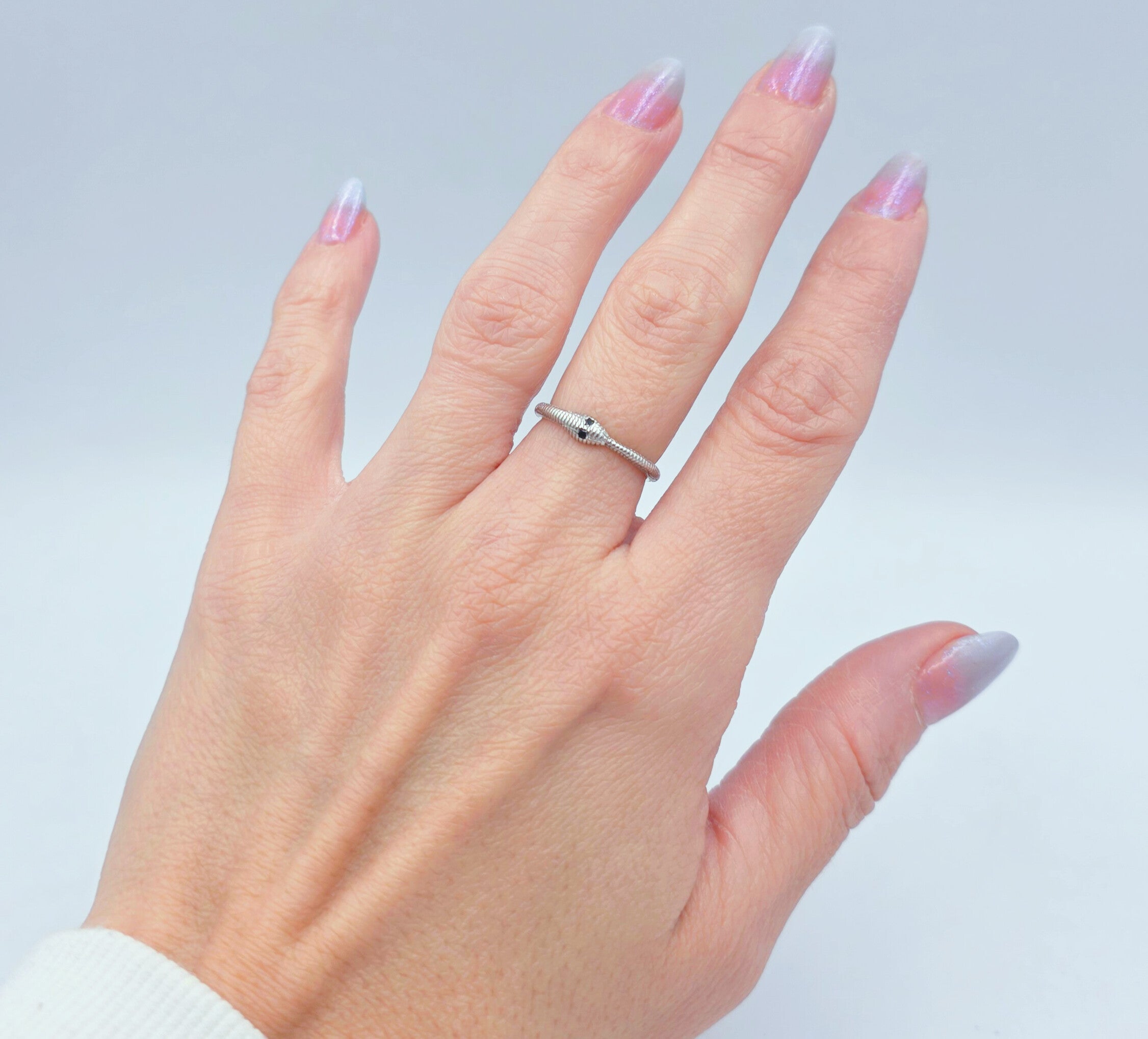 Anello sottile Serpente