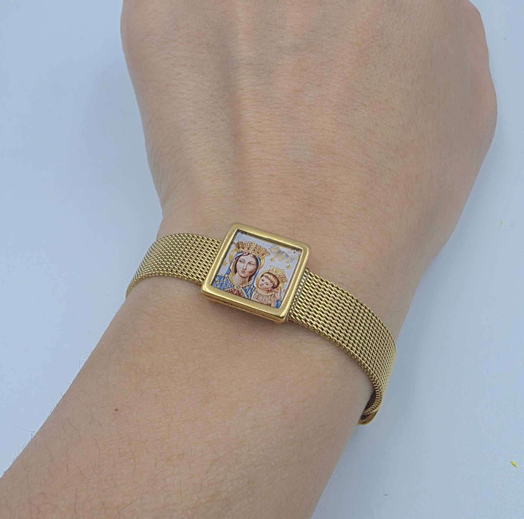 Bracciale con Madonna dell'Arco