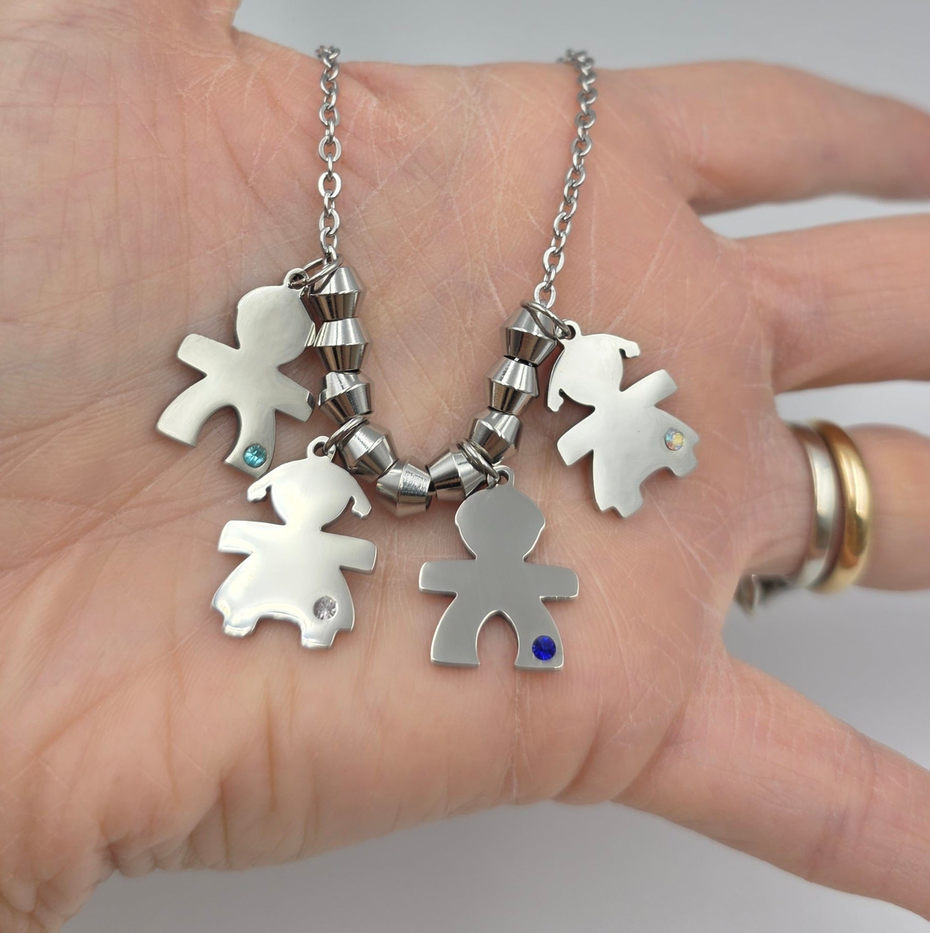 Collana con 4 Bebè