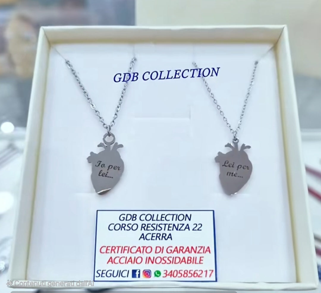 Collana Cuore Anatomico