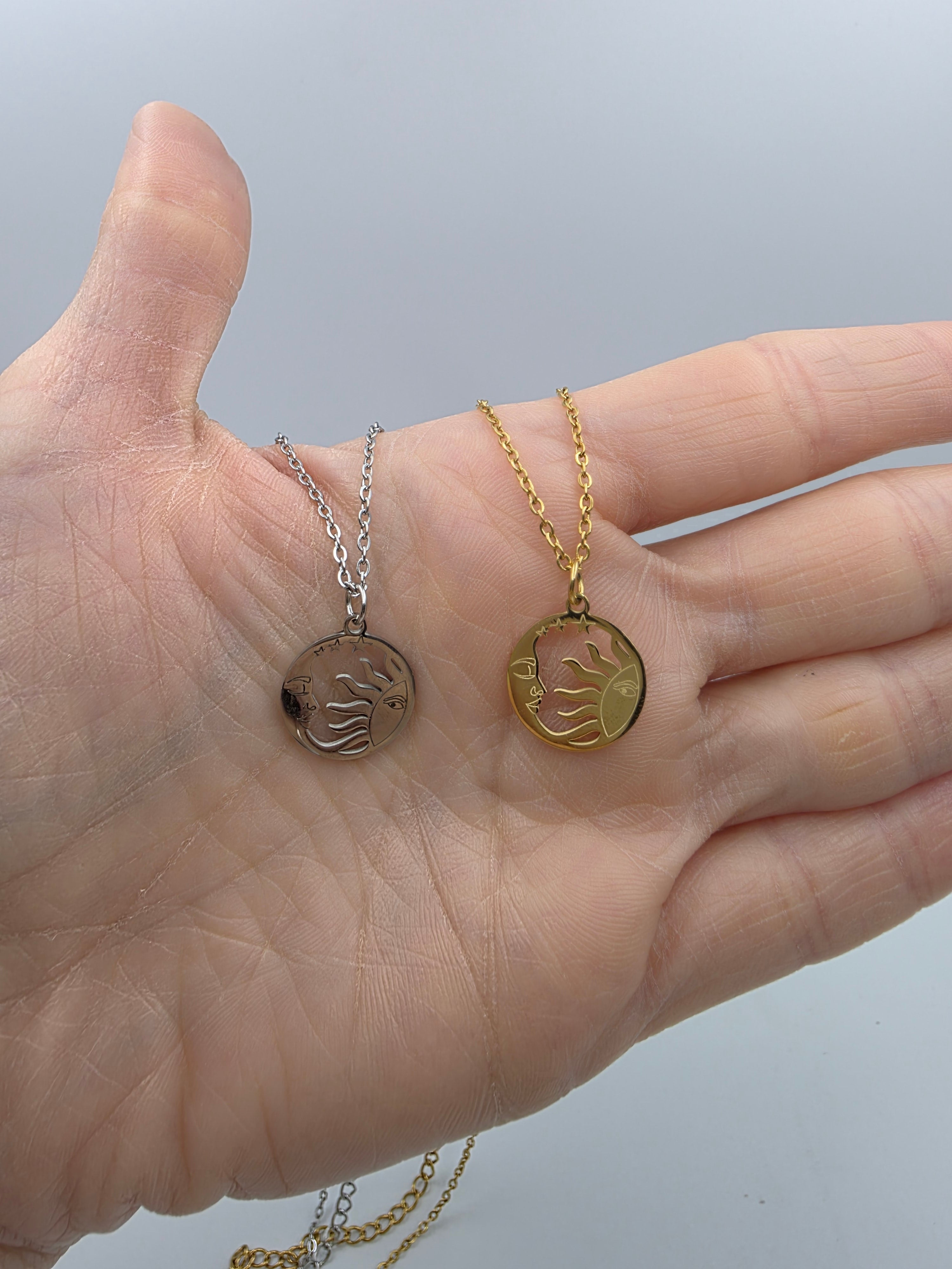 Collana Sole e Luna