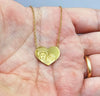 Collana con Madonna dell'Arco incisa